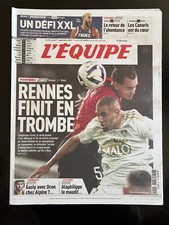 L'Equipe Journal 1/10/2022; Rennes-Brest 3-1/ La vuelta; Alaphilippe le maudit
