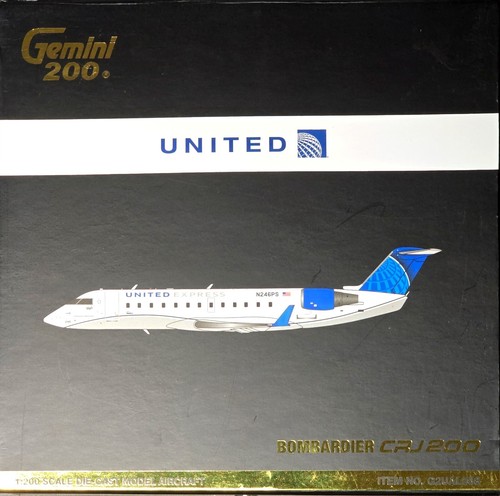 Gemini Jets 1:200 United Express / SkyWest Bombardier CRJ-200 N246PS G2UAL958 - Picture 5 of 6