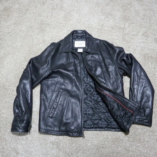 covington outerwear leather jacket