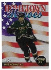 MIKE MODANO 2002-03 TOPPS GOLD FACT SET HOMETOWN HEROES NEAR MINT+ CONDITION