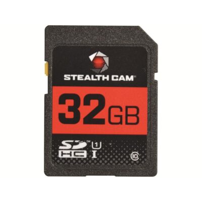 Stealth Cam 32GB SD Card High Speed Data Transfer Compatible with Trail Cameras