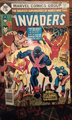 The Invaders #20 (Marvel, 1976) First app. Union Jack Il