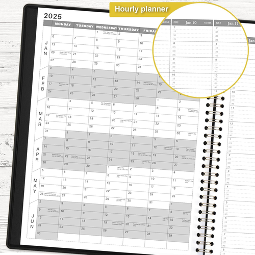 2025 Appointment Book/Planner - Weekly Appointment Book 2025, Jan. 2025 - Dec. - Picture 4 of 12