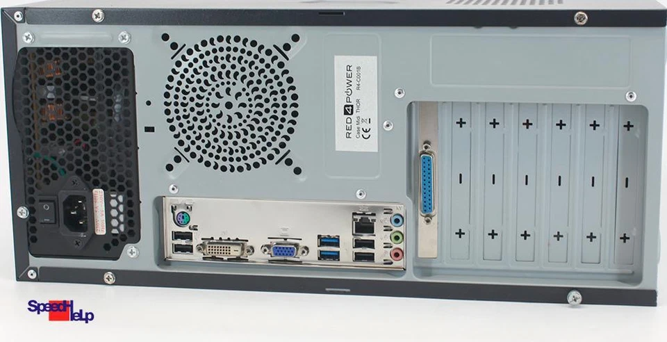 Asus P8H61-M Le/Usb3 Intel Core I7 2600 Computer Pc Windows 7 Parallel Port Lpt - Image 3 of 4