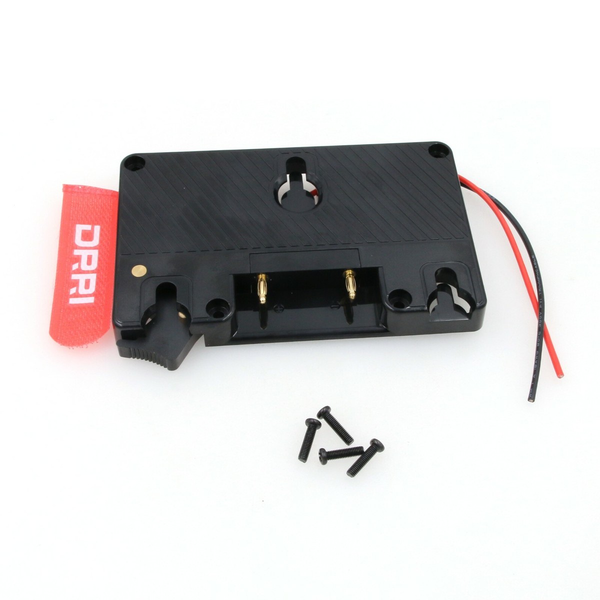 Plastic Battery Adapter Plate With D-Tap Connector For Panasonic/Anton Bauer Batteries