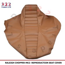 RALEIGH CHOPPER MK2 - REPRODUCTION SEAT COVER BROWN -  BEST QUALITY COVER - MK2