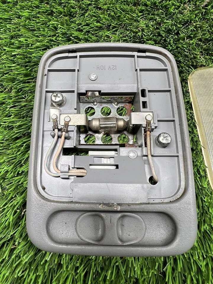 89-94 Nissan 240sx Luz Superior S13 Mapa Interior Domo Luces Lente Transparente Foto 2 de 4