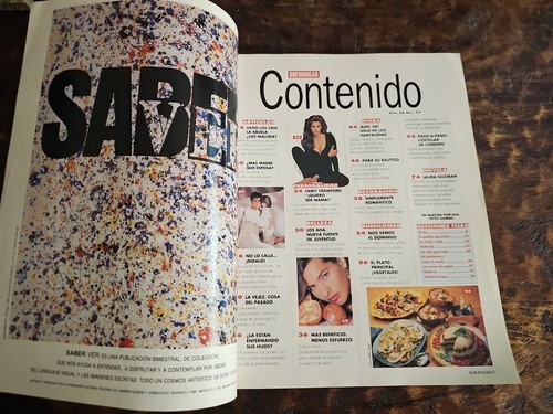 Buenhogar Magazine November 1993 Cindy Crawford - Picture 4 of 16