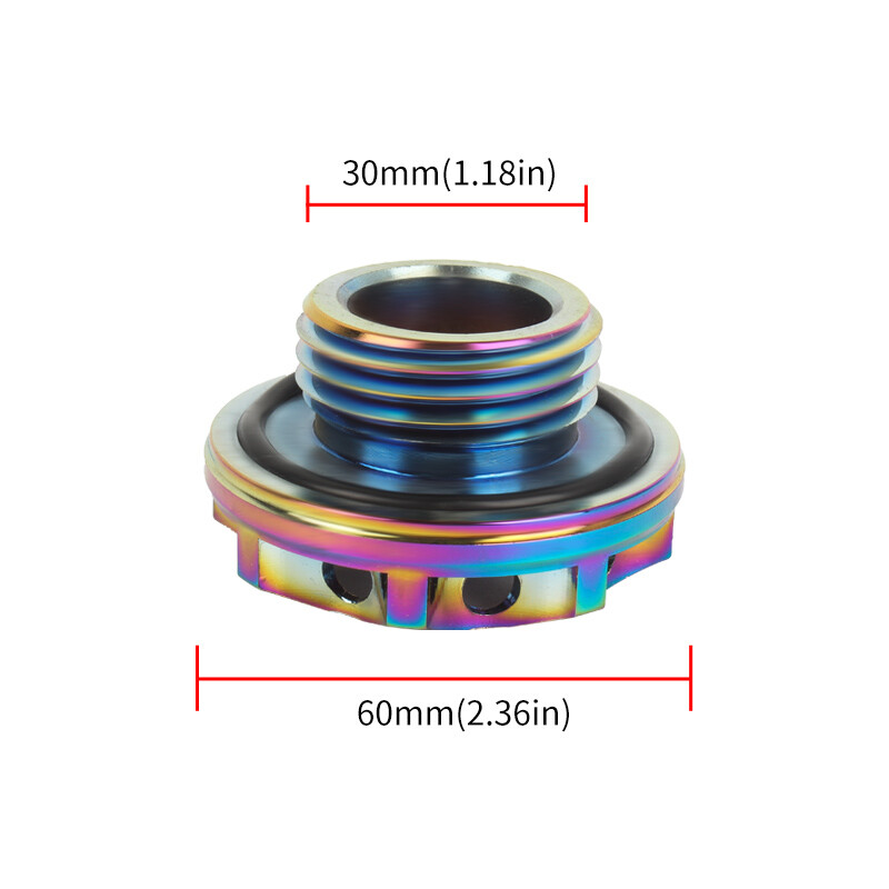 1PCS JDM LEAF NEO Engine Oil Filler Cap Oil Tank Cover Aluminium For TOYOTA