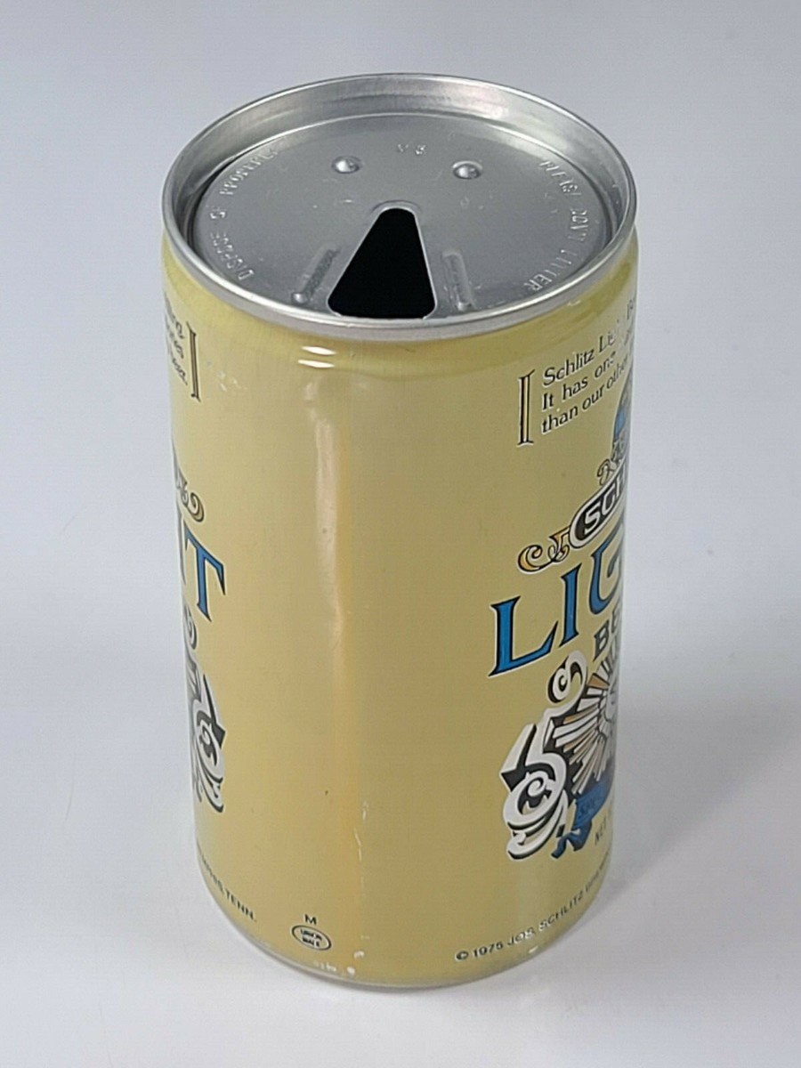 Vintage Schlitz Light Beer 12oz Can Aluminum Schlitz Brewing | eBay
