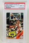 1988 Michael Jordan Fournier NBA Estrellas Rules Card PSA 9 MINT