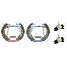 JURID Bremsbackensatz Hinterachse für Skoda Fabia II 542 1.2 1.4 545 6Y5 1.9