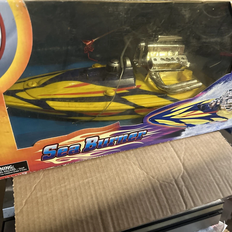 Vintage Radio Shack Radioshack RC Radio Control Sea Burner Boat NEW in BOX - Image 3 of 4