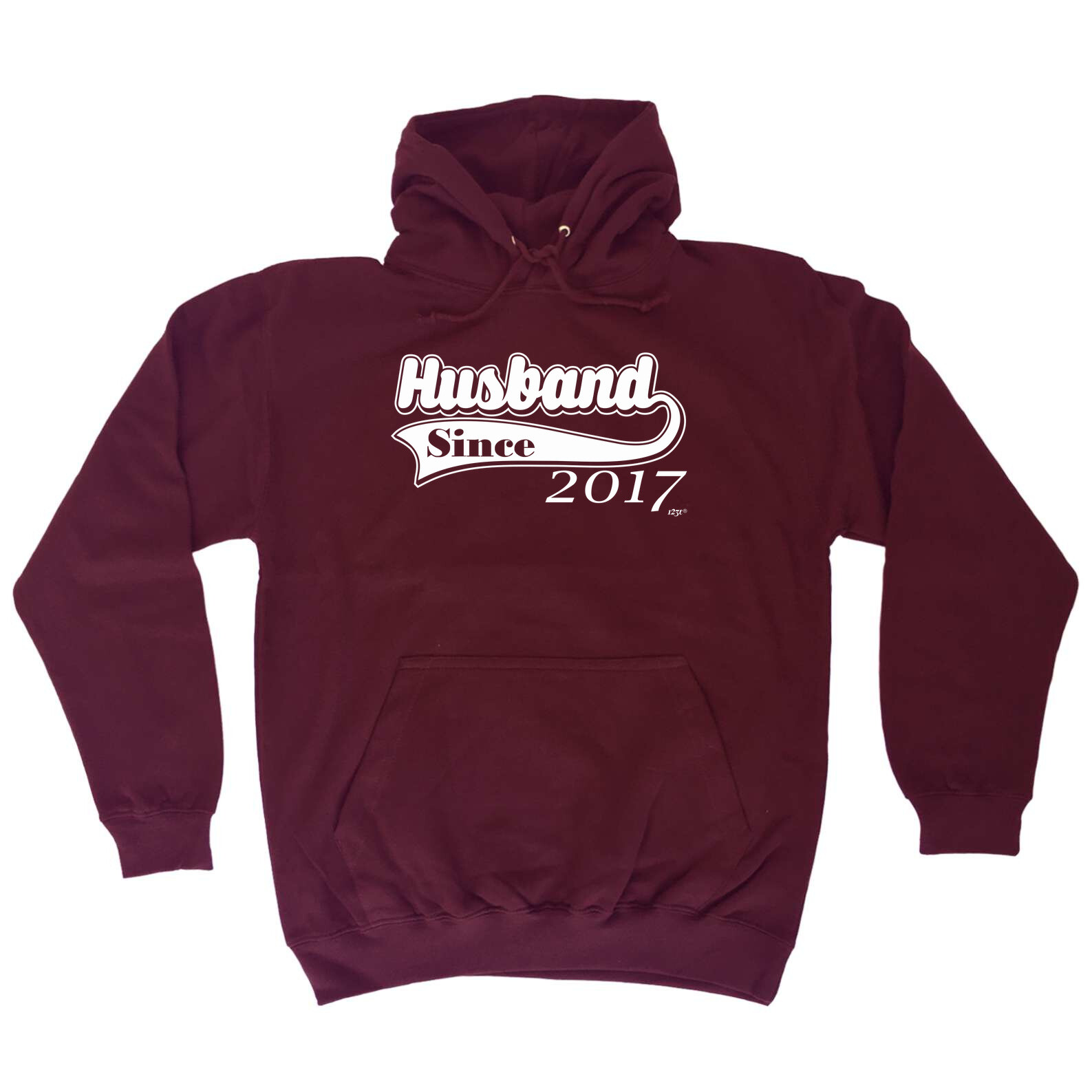 Husband Since 2017 Funny Couples Hoodie Gift for Him Her