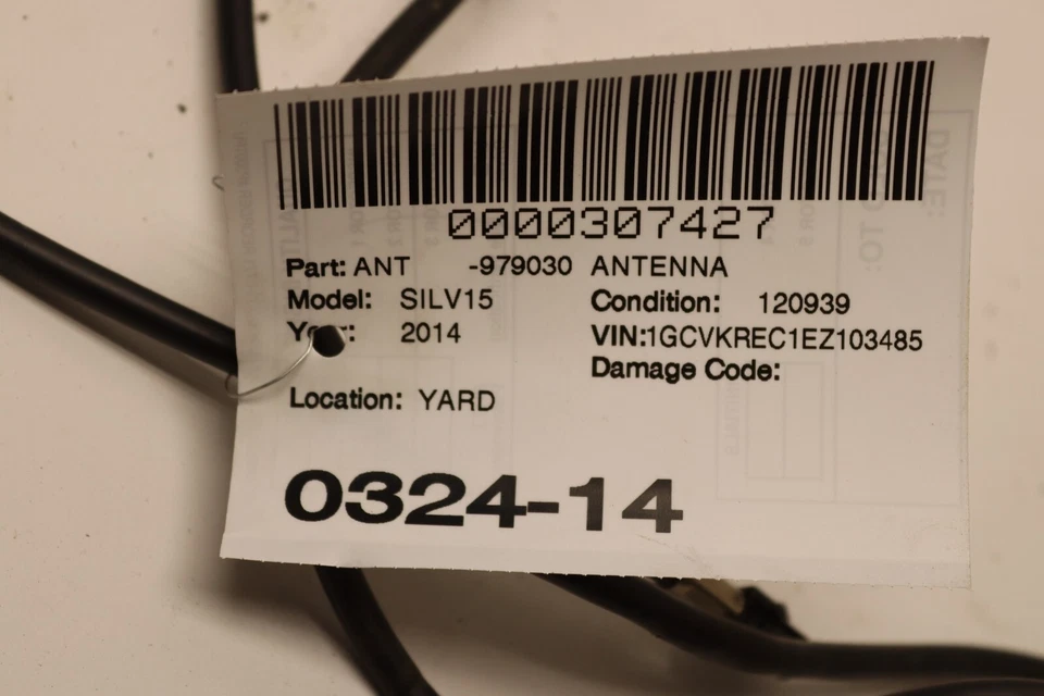 Cable de mástil de antena de radio Chevy Silverado 1500 1999-2023 OEM Foto 4 de 4