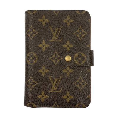 ▽▽LOUIS VUITTON Porte Papier Zip Monogram Bifold Wallet M61207