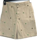 Boys Kitestrings By Hartstrings Adjustable Waist Sz 14 Khaki Flat Front Short BN