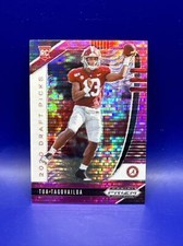 2020 Panini Prizm DP Tua Tagovailoa Pink pulsar #101 Alabama Dolphins