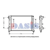 KüHler WasserküHler Passend FüR Fiat Doblo 119 1.4 1.9 JTD 1.2 1.6 16V 223 1.3