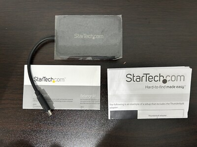StarTech.com TBT3TBTADAP Thunderbolt 3 to 2 Adapter
