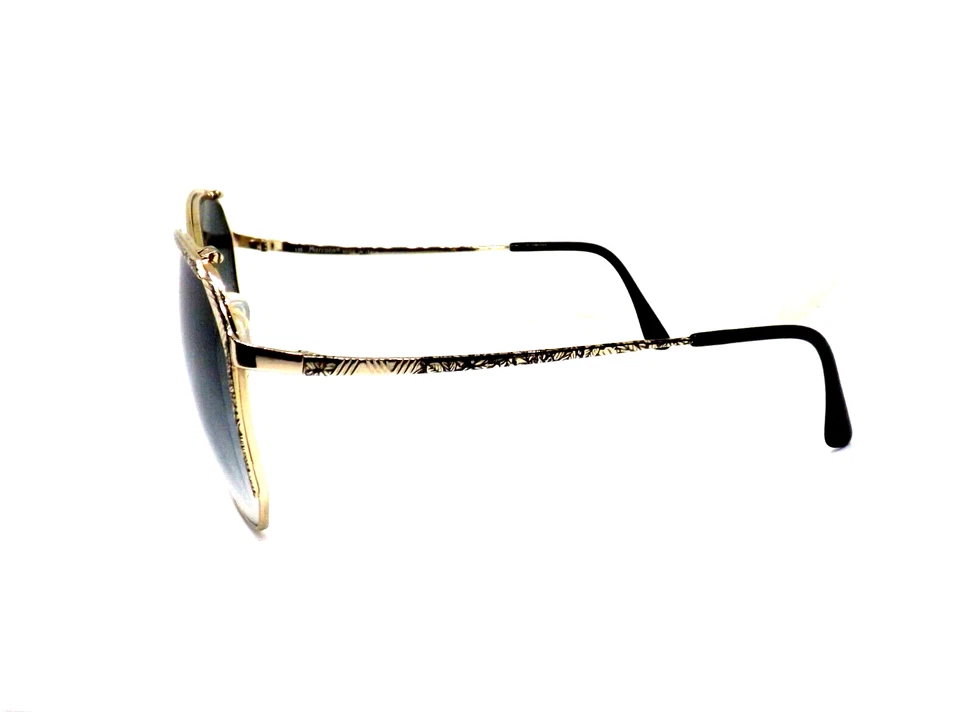 Gafas de sol para mujer hechas en Italia vintage años 80 metal plateado MARCOLIN Foto 2 de 4