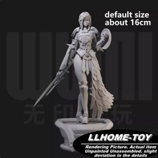 Game Eclair Lightning Farron Resin 3D Print GK Figure DIY Model Unpainted