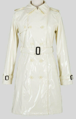 white short trench coat