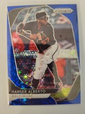 Hanser Alberto Blue Donut Circles 56/199 2020 Panini Prizm Baseball