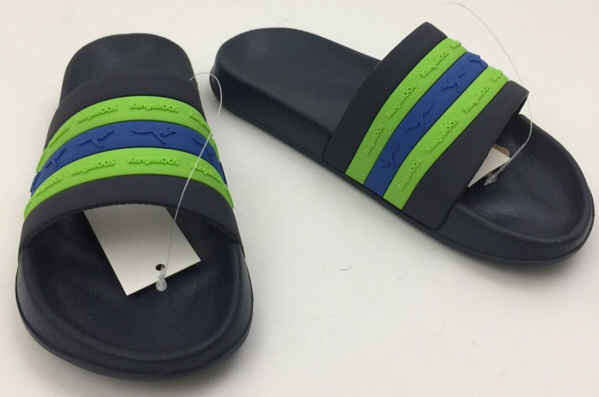 KangaROOS men’s blue flip flops NWT size 12 Men main image 3
