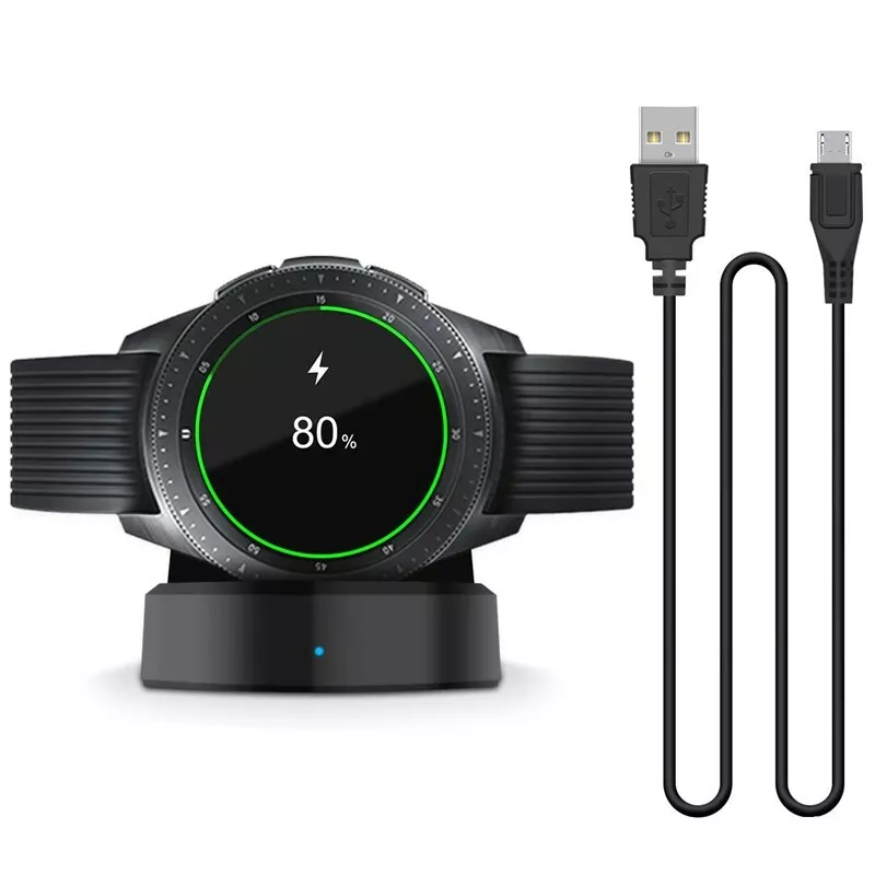 Wireless Charger Charging Dock for Samsung Galaxy Watch SM R805F EP YO805 R815