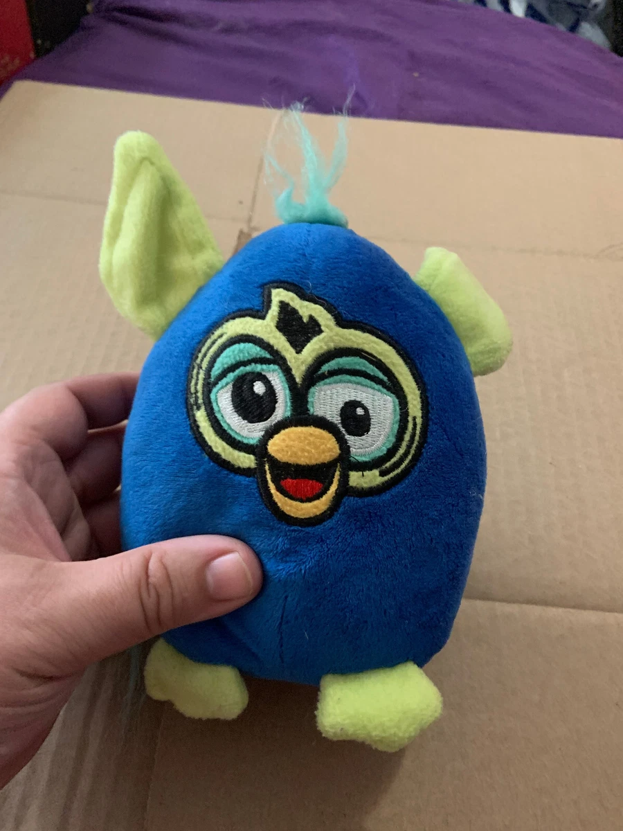 2018 Furby Toy Factory Plush Blue 7 inch