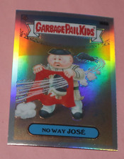 2021 Garbage Pail Kids Chrome Series 4 Refractor #166b No Way Jose