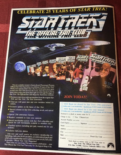 Star Trek The Official Fan Club Magazine #83 December-January 1990/1991 - Picture 7 of 10