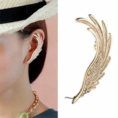 Fashion Women Lady Clip Ear Cuff Stud Punk Wrap Cartilage Earring Jewelry Gift - Picture 17 of 18