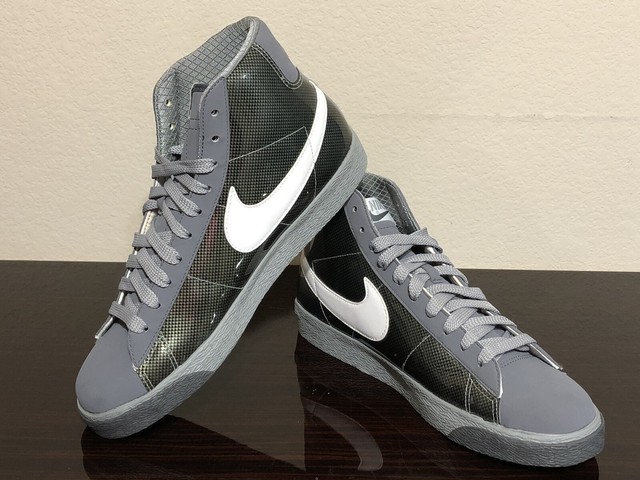 nike blazer high grey