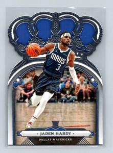 2022-23 Panini Crown Royale #79 Jaden Hardy RC Dallas Mavericks