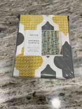 Devyn Shower Curtain 72 in x 72 in NEW