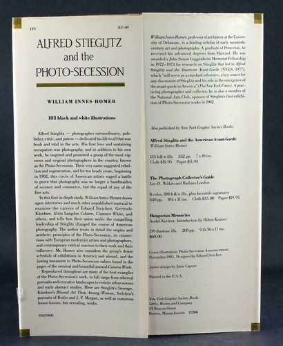 1983 "Alfred Stieglitz and the Photo-Secession" COBURN Steichen KASEBIER HC DJ - Picture 4 of 12