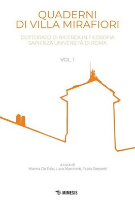 Libro Nuovo - Quaderni Di Villa Mirafiori. Dottorato Di Ricerca In Filosofia Sap