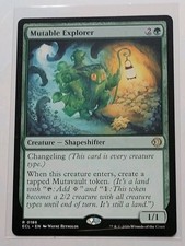 MTG - Lorwyn Eclipsed: Mutable Explorer (0186) - Rare - Near Mint 