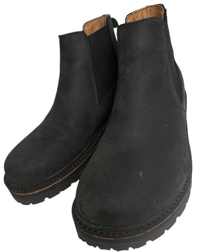 Stivali Birkenstock Highwood Chelsea taglia 39 Gorpcore Preppy Cabincore neri scamosciati - Foto 8 di 17