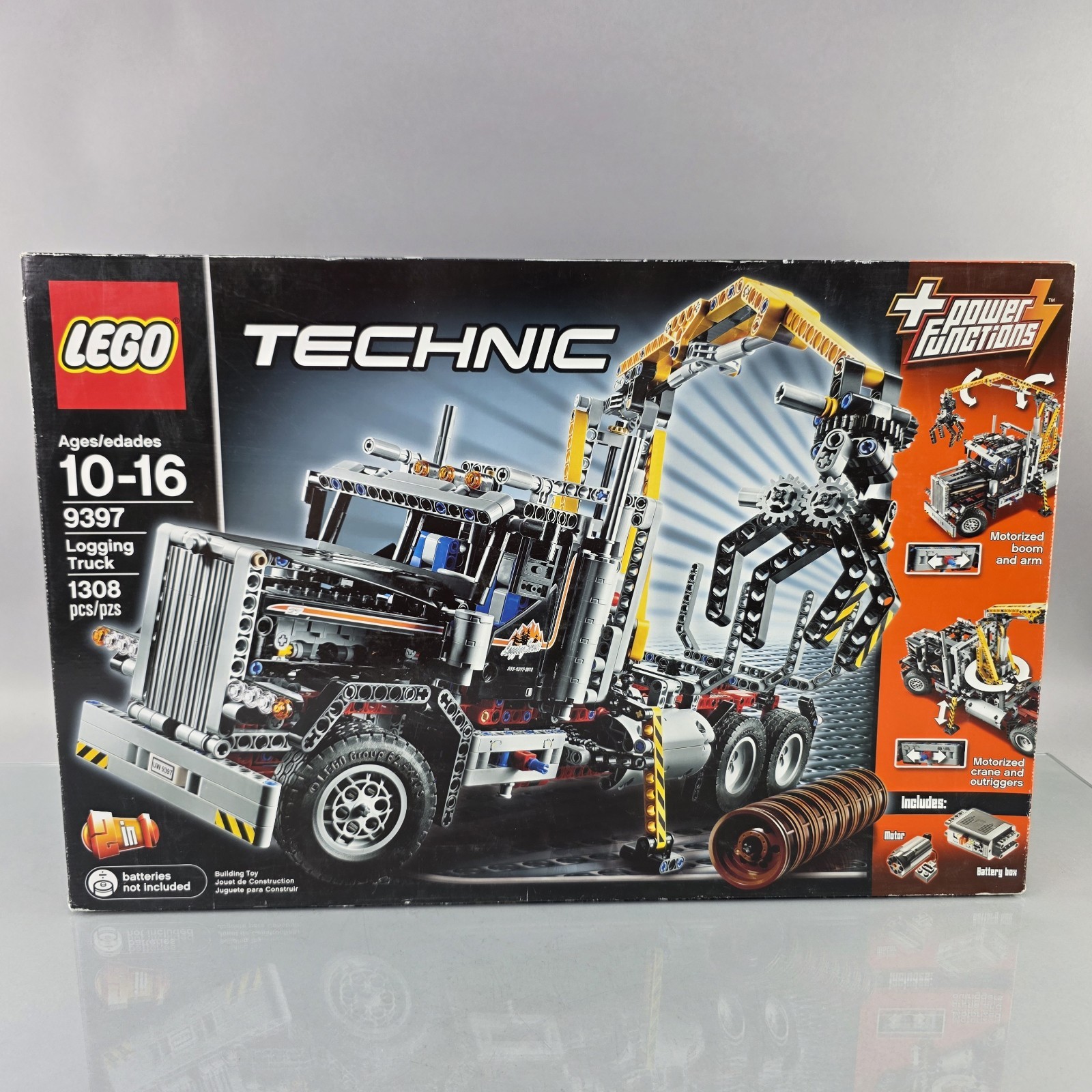 LEGO 9397 Technic Logging Truck Power Functions Retired NEW READ