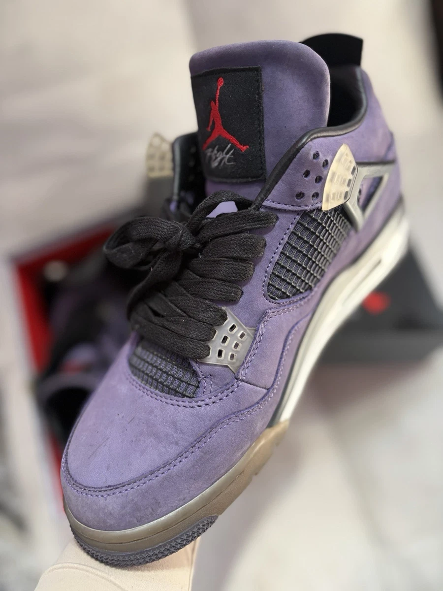 Jordan 4 Retro x Travis Scott Purple for Sale - Authenticity