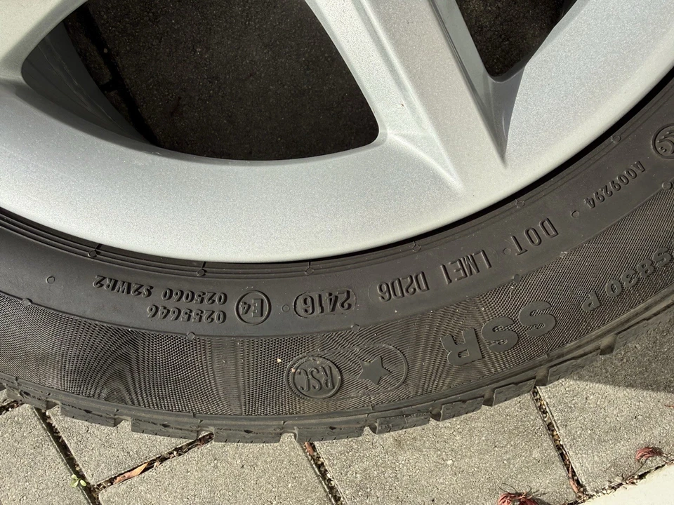 Continental- Winter Contact TS830P Winterreifen 205/55 R16 91H +Alutecfelgen - Bild 4 von 4