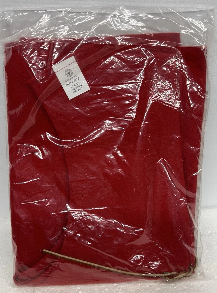 Cub Red Patch Boy Scouts America Vest Youth Size L Brand New - Image 4 of 4