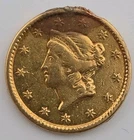 1851-P Gold Dollar — photo from another recent sale