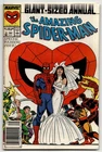 The Amazing Spider-Man Annual #21 Marvel 1987 Wedding Issue Newsstand