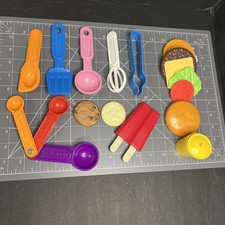Vintage Mixed Fisher Price Little Tikes Kids Pretend Play Food  Utensils Lot