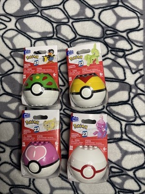 Mega Pokmon Torchic Building Toy Kit Set Of 4 Sealed