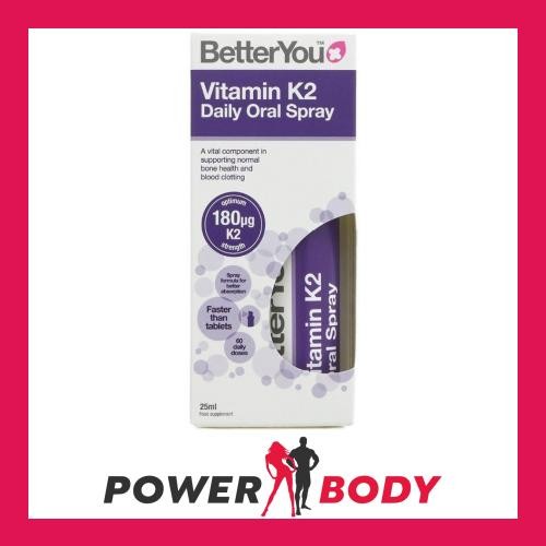 BetterYou - Vitamin K2 Oral Daily Oral Spray - 25 ml.